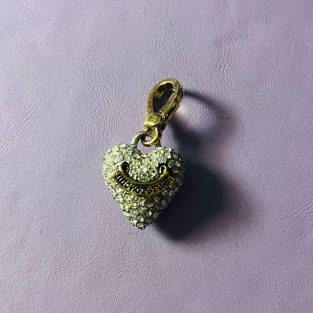 Juicy Couture Vintage Diamond Heart Charm